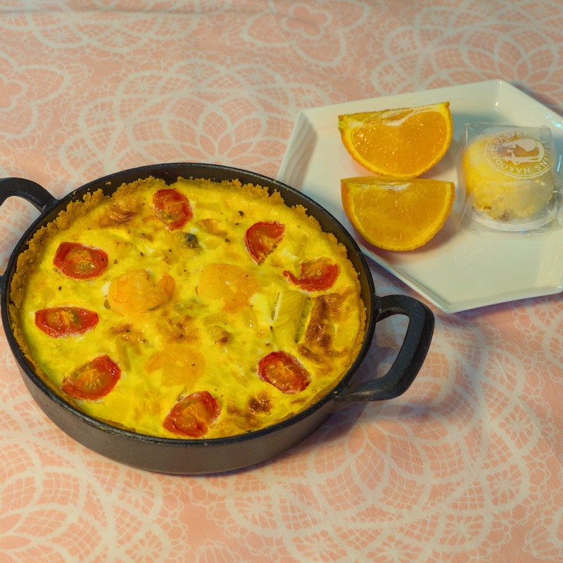 Ms. Merci's cooking class｜3．3．133 Okara－based seafood quiche｜NOVEL DAYS